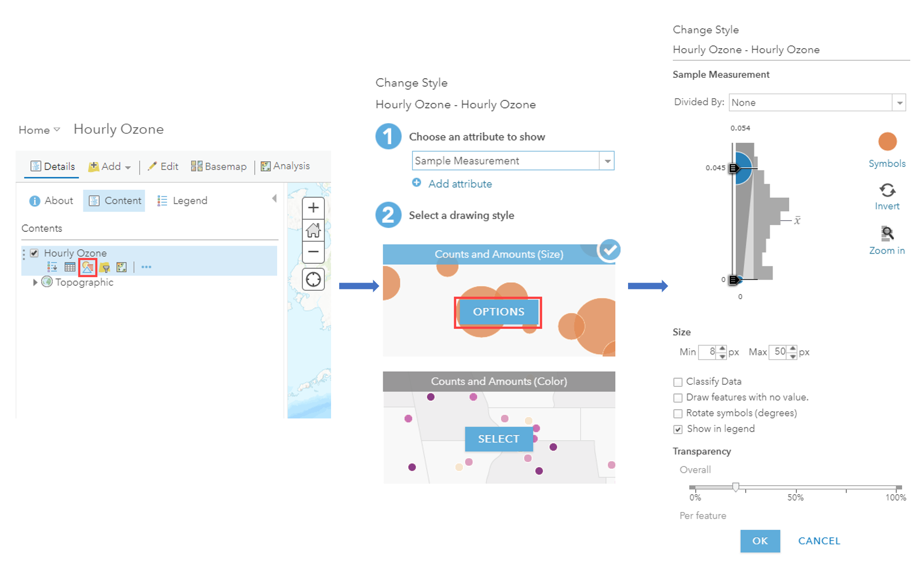 Change Style workflow Change Style workflow