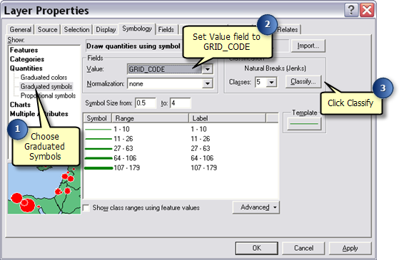 Stream Network symbology properties Stream Network symbology properties