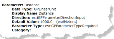 Task parameter properties Task parameter properties